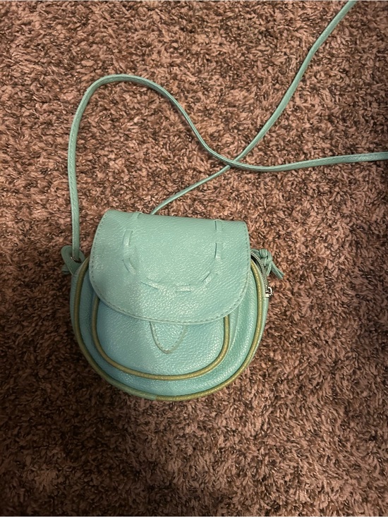 Handbags - Polaroid/ Camera Mint Green Crossbody Mini Bag